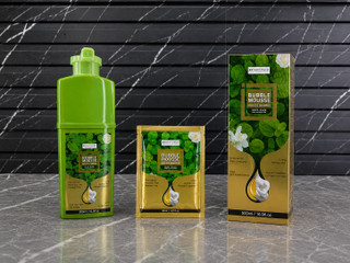 شامپو رنگ مو موسی برایت فیس (Bright Face Bubble Mousse Hair Dye Shampoo) به همراه تستر رایگان